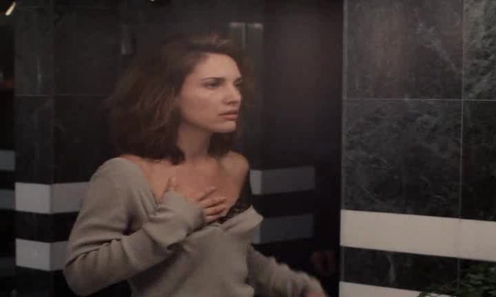 Sensual clips from sex scenes in old movie